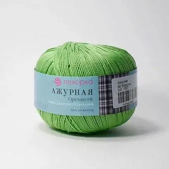 Пехорка Ажурная 065 50 г 280 м (зеленый)