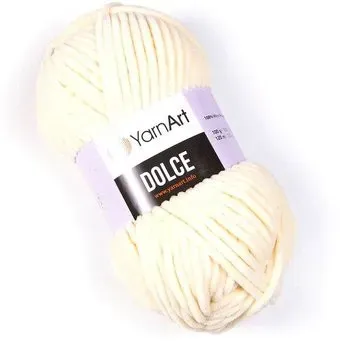 Yarnart Dolce 779 100 г 120 м (молочный)