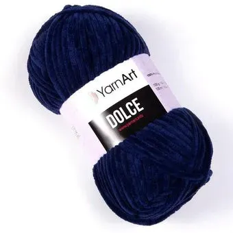 Yarnart Dolce 744 100 г 120 м (синий)