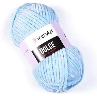 Yarnart Dolce 760 100 г 120 м (голубой)