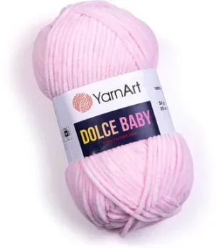 Yarnart Dolce baby 759 50 г 85 м (розовый)