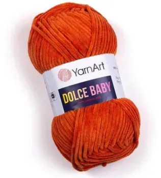 Yarnart Dolce baby 750 50 г 85 м (оранжевый)