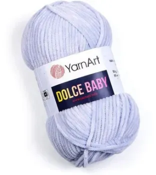 Yarnart Dolce baby 779 50 г 85 м (голубой)