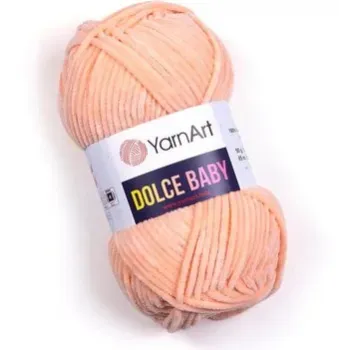 Yarnart Dolce baby 778 50 г 85 м (оранжевый)