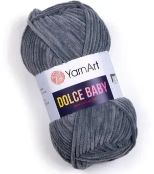 Yarnart Dolce baby 773 50 г 85 м (серый)