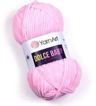 Yarnart Dolce baby 777 50 г 85 м (розовый)