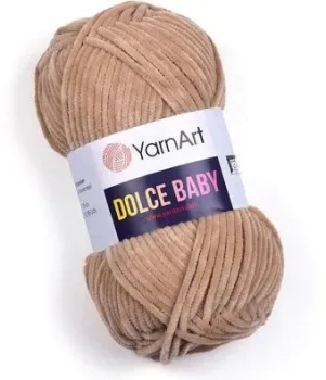 Yarnart Dolce baby 748 50 г 85 м (коричневый)