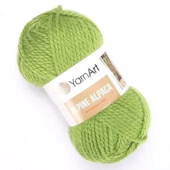Yarnart Alpine alpaca 437 150 г 120 м (зеленый)
