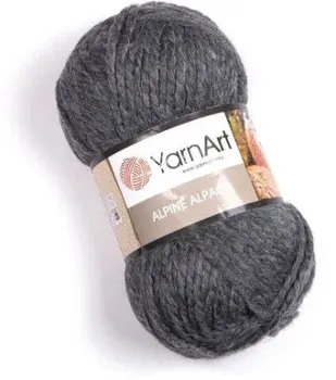 Yarnart Alpine alpaca 432 150 г 120 м (серый)