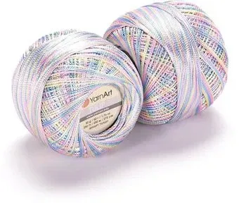 Yarnart Tulip 447 50 г 250 м (желтый; розовый; голубой)