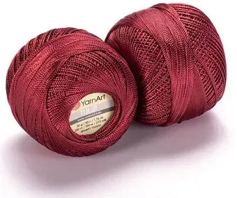 Yarnart Tulip 448 50 г 250 м (бордовый)
