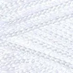 Yarnart Macrame 143 90 г 130 м (белый)