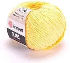 Yarnart Jeans 92 50 г 160 м (желтый)