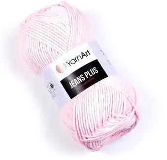 Yarnart Jeans plus 52 100 г 160 м (розовый)