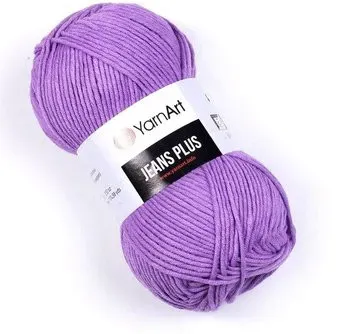 Yarnart Jeans plus 90 100 г 160 м (фиолетовый)