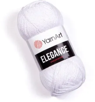 Yarnart Elegance 118 50 г 130 м (белый)
