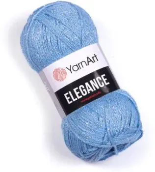 Yarnart Elegance 116 50 г 130 м (голубой)