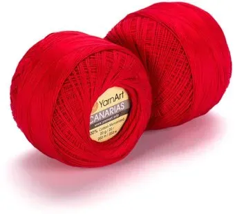 Yarnart Canarias 5529 20 г 203 м (красный)