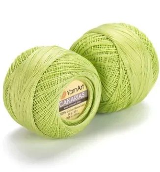 Yarnart Canarias 5307 20 г 203 м (зеленый)