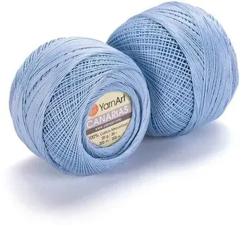 Yarnart Canarias 6328 20 г 203 м (голубой)