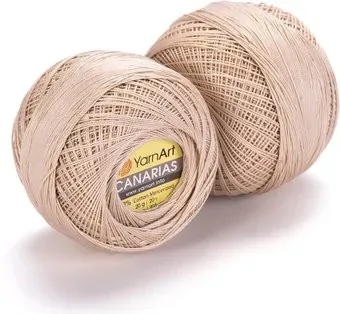 Yarnart Canarias 6319 20 г 203 м (бежевый)