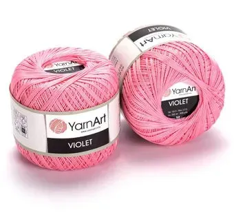 Yarnart Violet 0075 50 г 282 м (розовый)