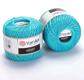 Yarnart Violet 5049 50 г 282 м (голубой)