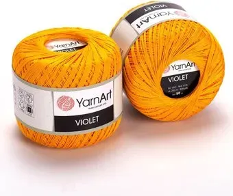 Yarnart Violet 6328 50 г 282 м (оранжевый)