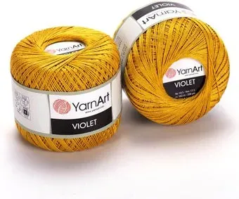 Yarnart Violet 4917 50 г 282 м (желтый)
