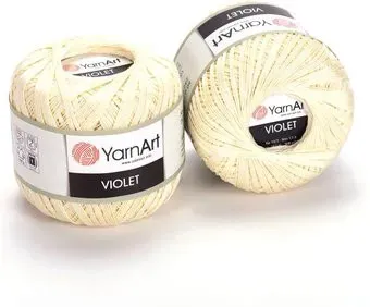 Yarnart Violet 6340 50 г 282 м (бежевый)
