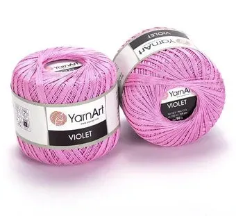 Yarnart Violet 6332 50 г 282 м (розлвый)