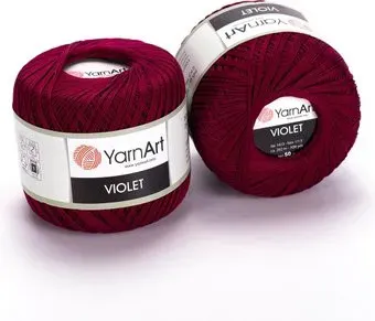 Yarnart Violet 54462 50 г 282 м (бордовый)