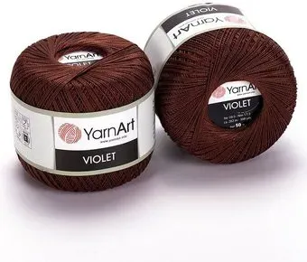 Yarnart Violet 4931 50 г 282 м (коричневый)