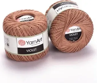 Yarnart Violet 15 50 г 282 м (коричневый)