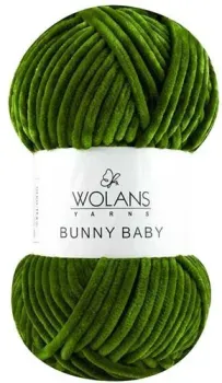 Wolans Yarns Bunny baby 100-32 100 г 120 м (зеленый)
