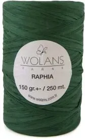 Wolans Yarns Raphia 150 г 250 м (зеленый)