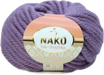 Nako Pure wool plus 1670 100 г 30 м (сиреневый)