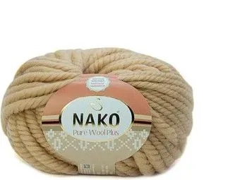 Nako Pure wool plus 10271 100 г 30 м (бежевый)