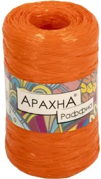 Arachna Raffia 52 50 г 200 м (оранжевый)