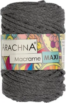 Arachna Macrame maxi 17 250 г 80 м (серый)