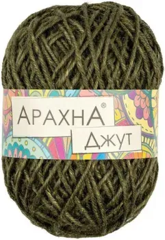 Arachna Jute 019 100 г 90 м (зеленый)