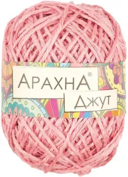 Arachna Jute 015 100 г 90 м (розовый)