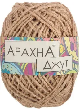 Arachna Jute 014 100 г 90 м (бежевый)