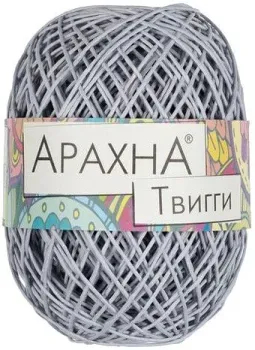 Arachna Twiggy 08 50 г 80 м (серый)