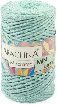 Arachna Macrame mini lurex 05 250 г 200 м (бирюзовый)
