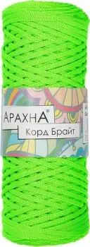 Arachna Cord bright 502 210 г 100 м (зеленый)