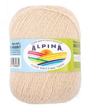 Alpina Yarn White rabbit 220 50 г 300 м (бежевый)
