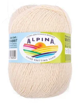 Alpina Yarn White rabbit 214 50 г 300 м (бежевый)