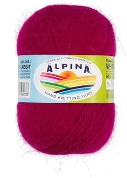 Alpina Yarn White rabbit 225 50 г 300 м (розовый)