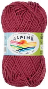 Alpina Yarn Margo 23 50 г 75 м (бордовый)
